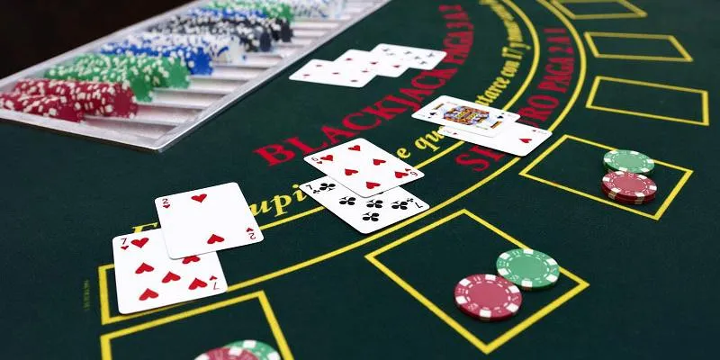 Cách tính điểm áp dụng trong một ván bài Blackjack 