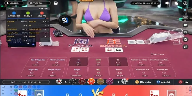 So sánh Sexy Baccarat với Baccarat truyền thống chi tiết nhất