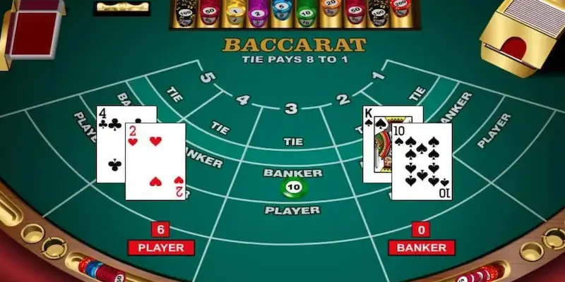 Game bài Baccarat mang lại trải nghiệm tuyệt vời