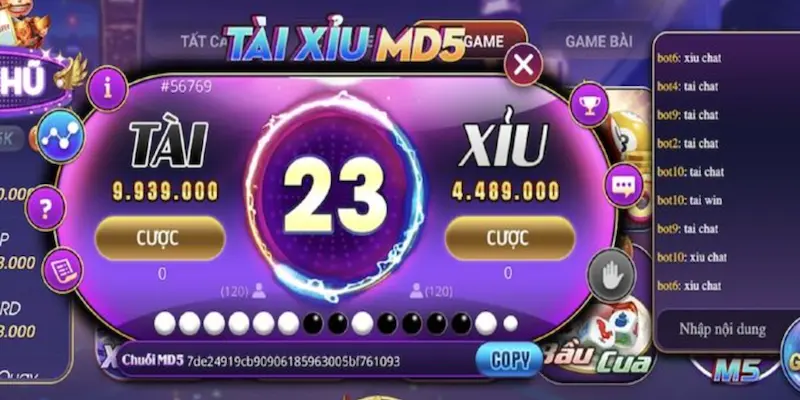 tai xiu md5